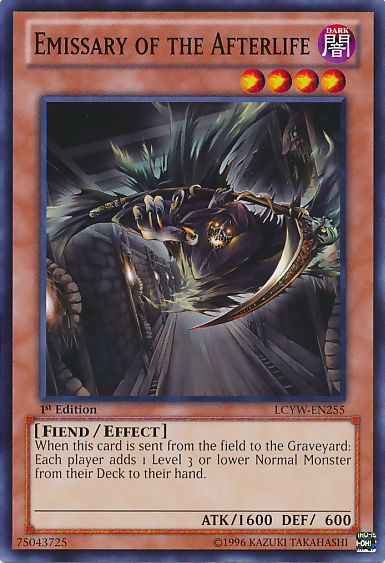 Emissary of the Afterlife [LCYW-EN255] Common | Galactic Gamez