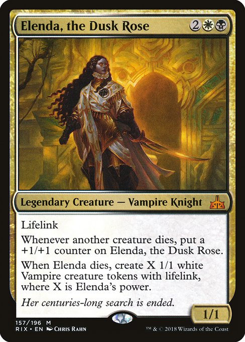 Elenda, the Dusk Rose [Rivals of Ixalan] | Galactic Gamez