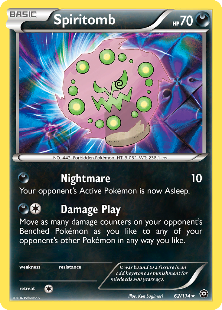 Spiritomb (62/114) [XY: Steam Siege] | Galactic Gamez