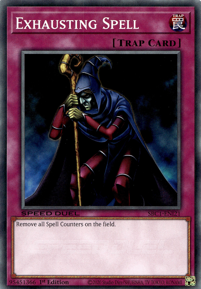 Exhausting Spell [SBC1-ENI21] Common | Galactic Gamez