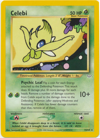 Celebi (16/64) [Neo Revelation Unlimited] | Galactic Gamez