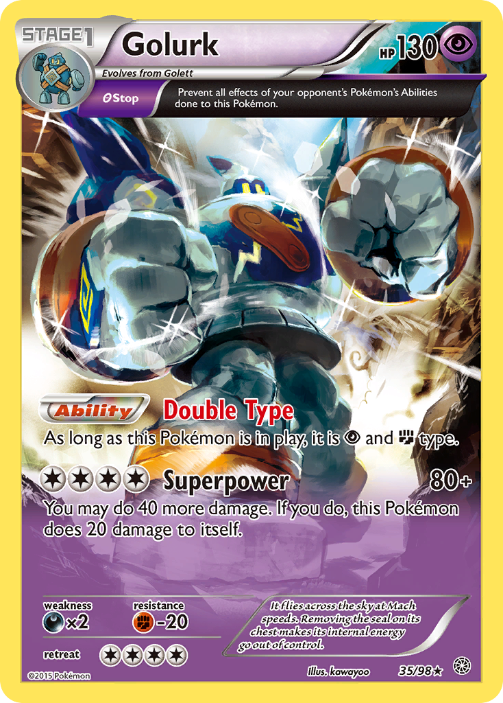 Golurk (35/98) [XY: Ancient Origins] | Galactic Gamez