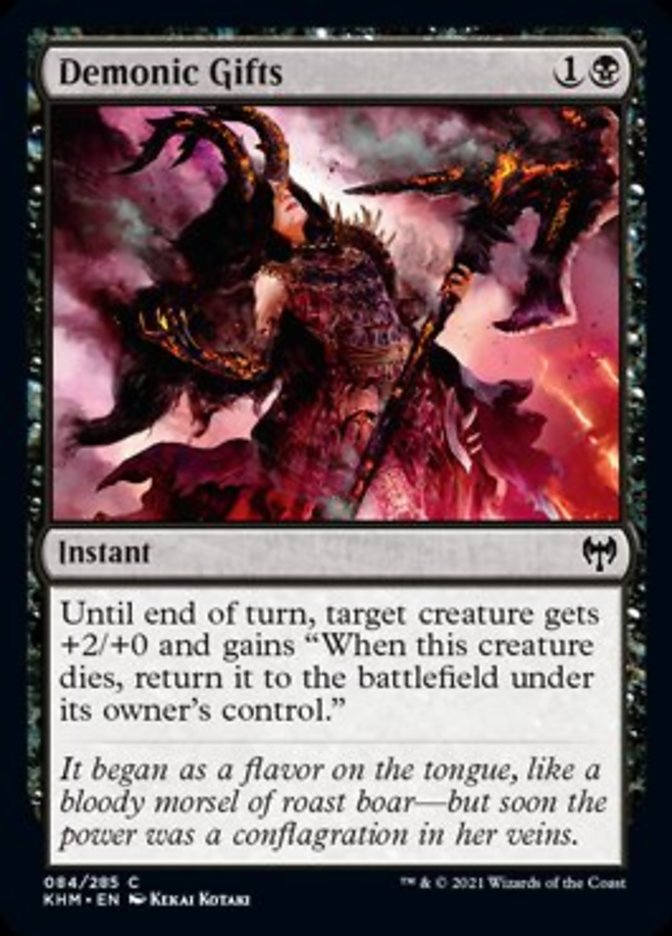 Demonic Gifts [Kaldheim] | Galactic Gamez