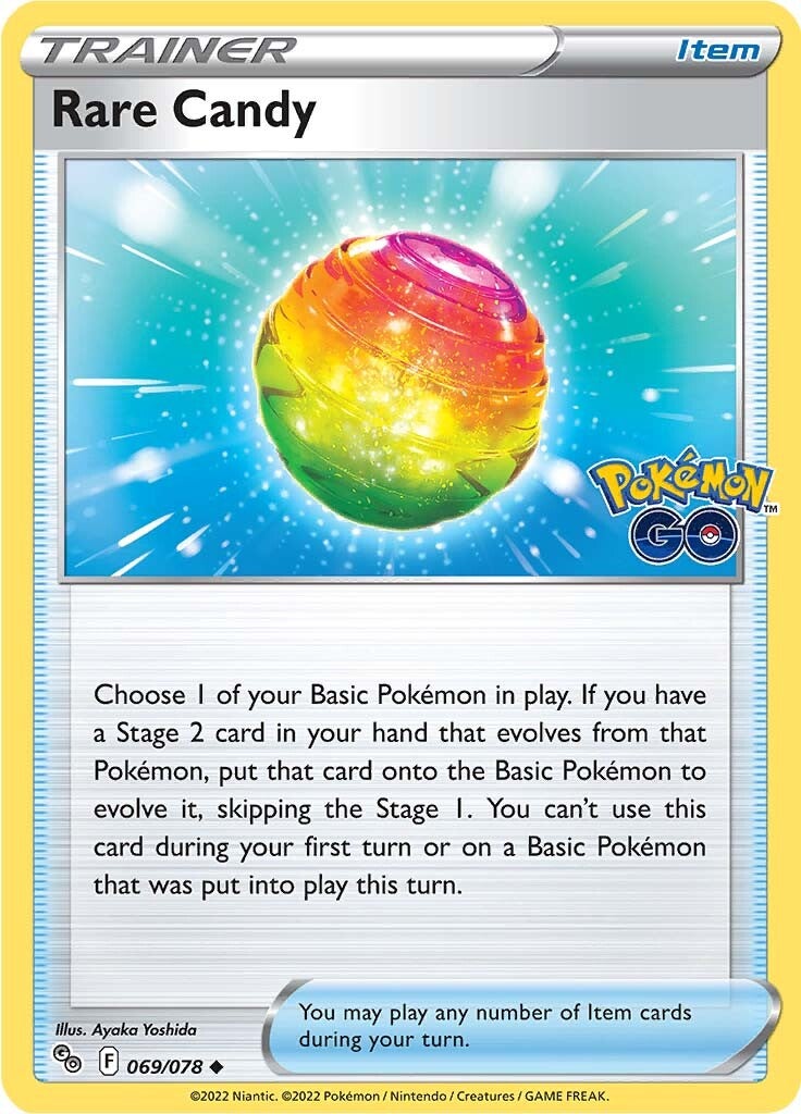 Rare Candy (069/078) [Pokémon GO] | Galactic Gamez