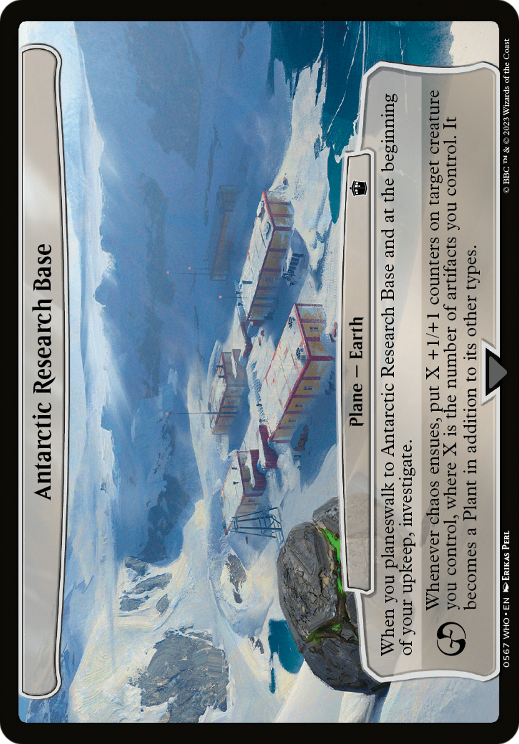 Antarctic Research Base [Planechase] | Galactic Gamez