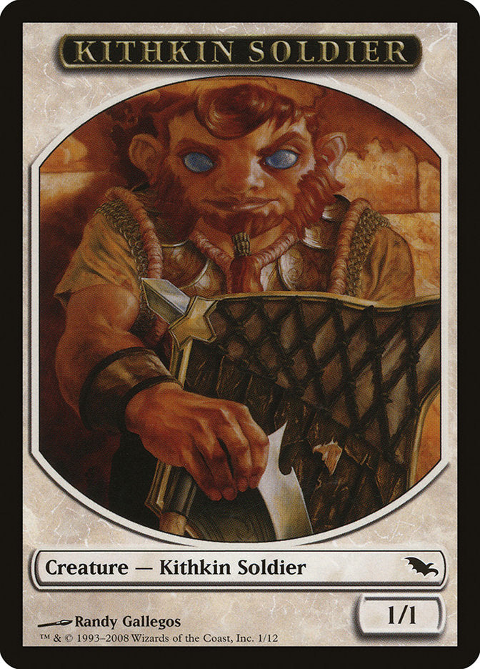 Kithkin Soldier [Shadowmoor Tokens] | Galactic Gamez