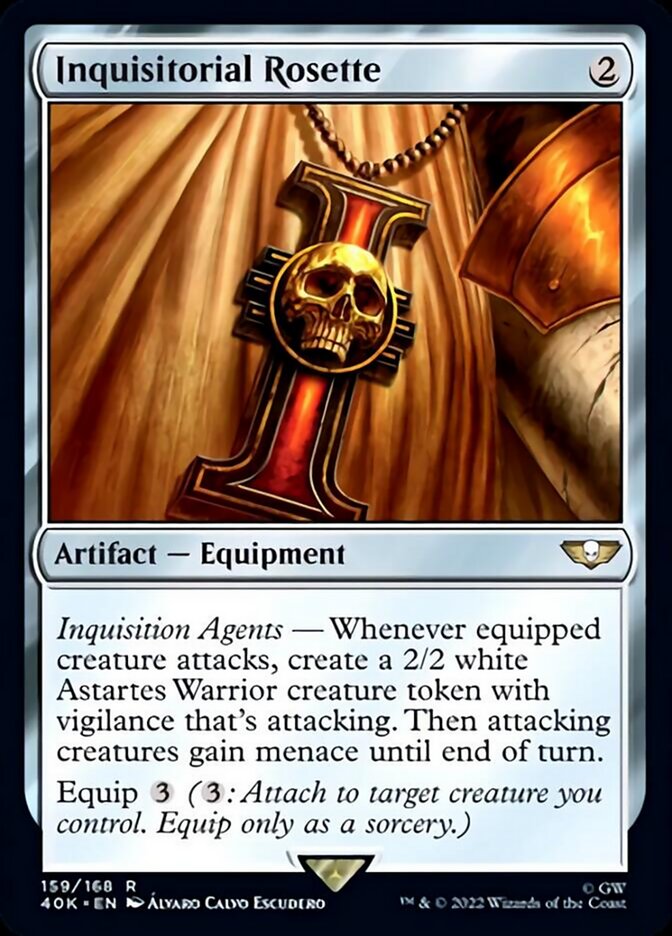 Inquisitorial Rosette [Universes Beyond: Warhammer 40,000] | Galactic Gamez