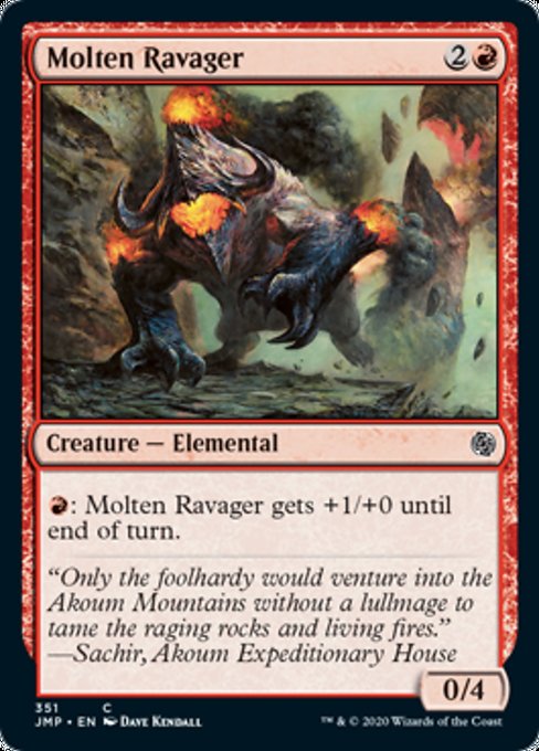 Molten Ravager [Jumpstart] | Galactic Gamez