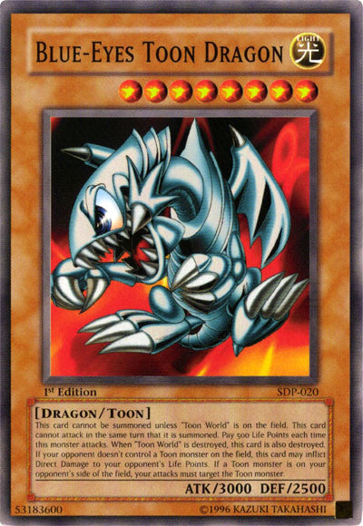 Blue-Eyes Toon Dragon [SDP-020] Common | Galactic Gamez