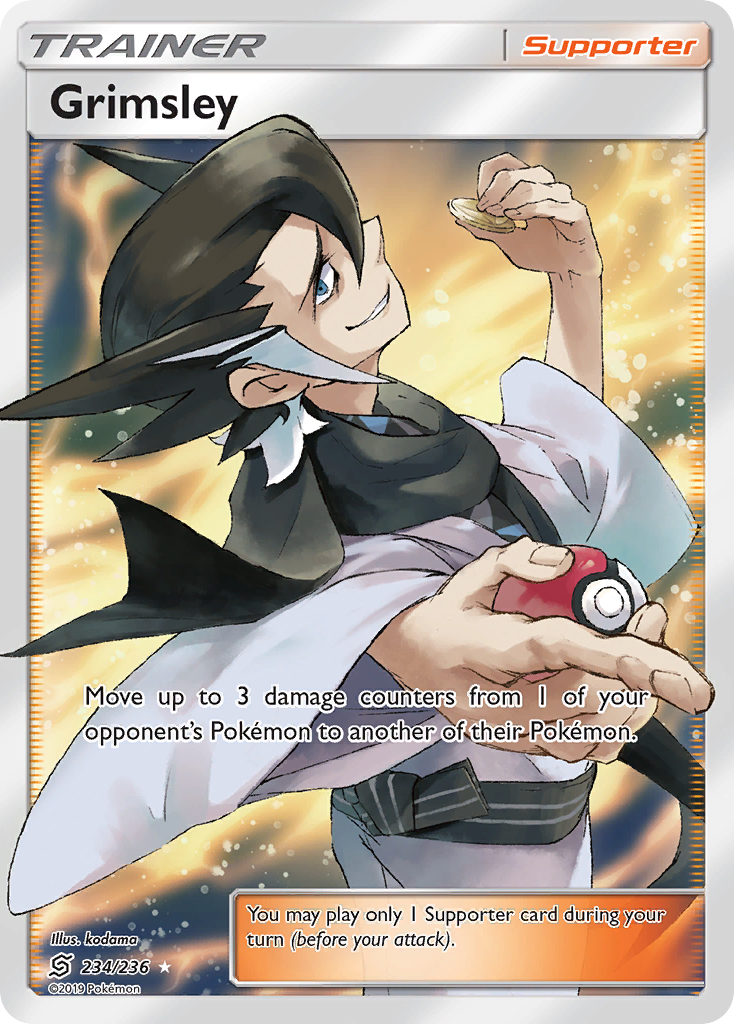 Grimsley (234/236) [Sun & Moon: Unified Minds] | Galactic Gamez