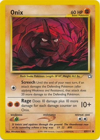 Onix (69/111) [Neo Genesis Unlimited] | Galactic Gamez