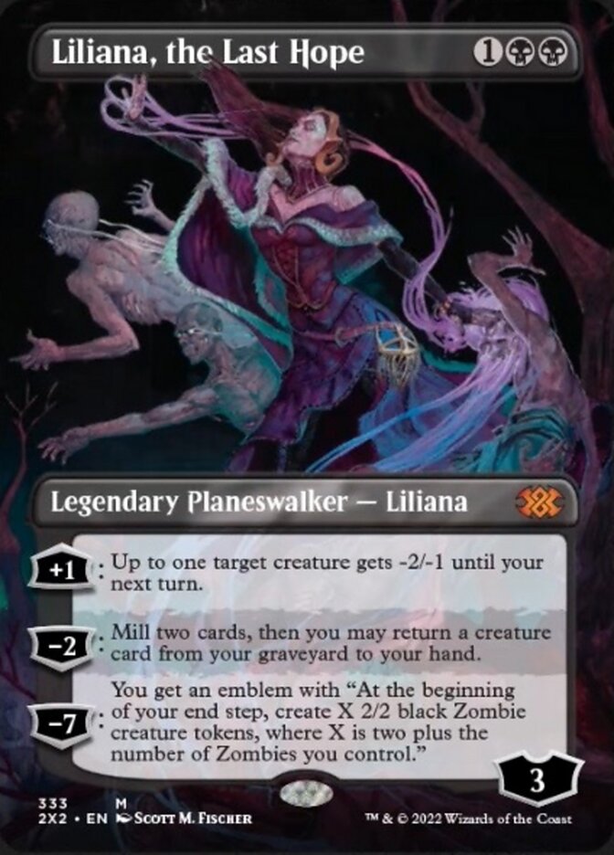 Liliana, the Last Hope (Borderless) [Double Masters 2022] | Galactic Gamez