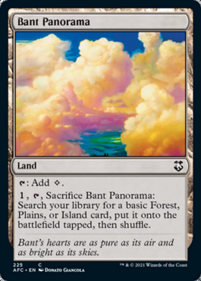 Bant Panorama [Dungeons & Dragons: Adventures in the Forgotten Realms Commander] | Galactic Gamez