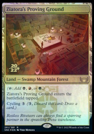 Ziatora's Proving Ground [Streets of New Capenna Prerelease Promos] | Galactic Gamez