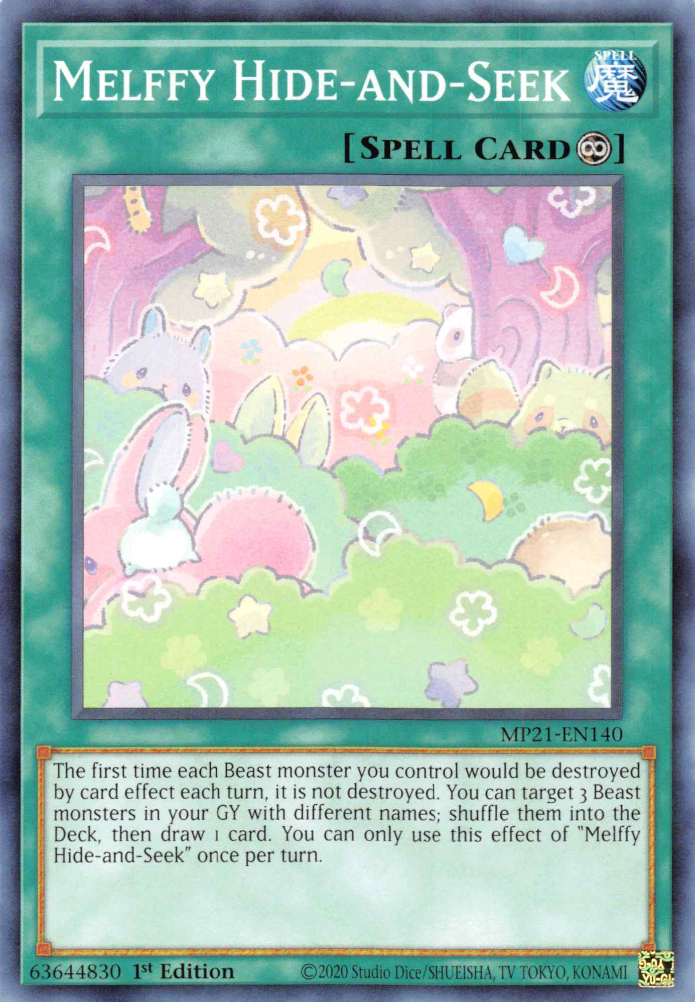 Melffy Hide-and-Seek [MP21-EN140] Common | Galactic Gamez