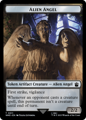 Alien Angel // Mutant Double-Sided Token [Doctor Who Tokens] | Galactic Gamez
