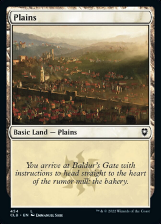 Plains (454) [Commander Legends: Battle for Baldur's Gate] | Galactic Gamez