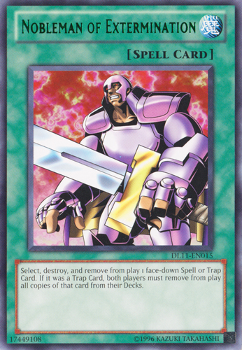 Nobleman of Extermination (Green) [DL11-EN015] Rare | Galactic Gamez