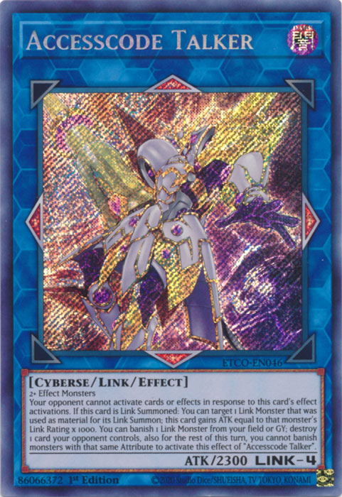 Accesscode Talker [ETCO-EN046] Secret Rare | Galactic Gamez