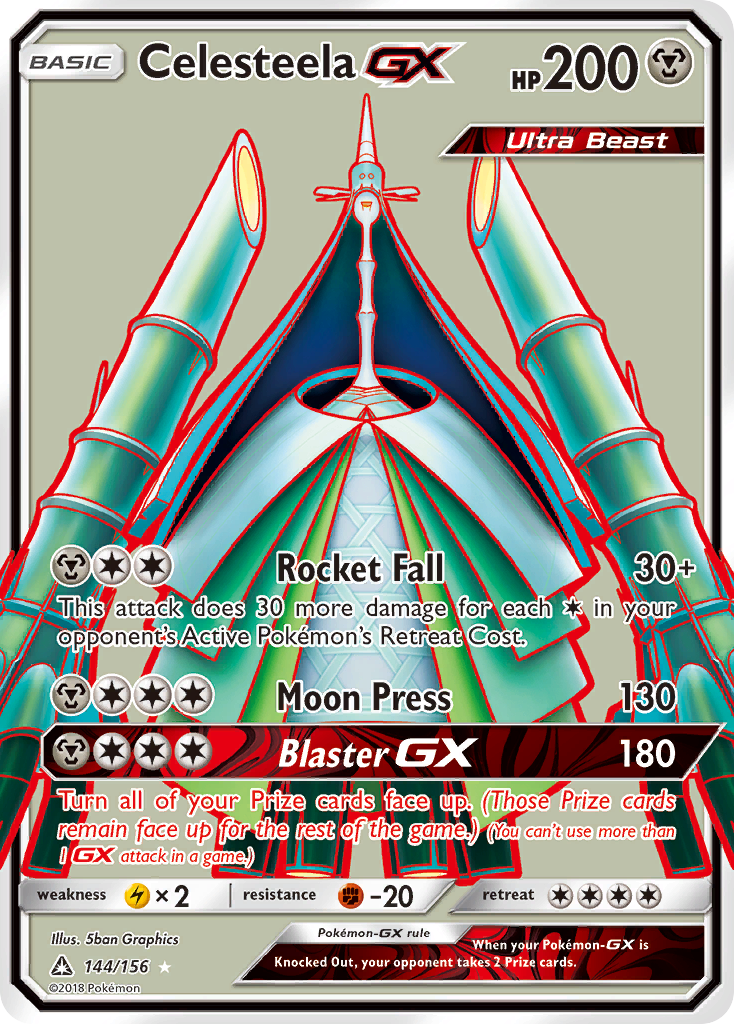 Celesteela GX (144/156) [Sun & Moon: Ultra Prism] | Galactic Gamez