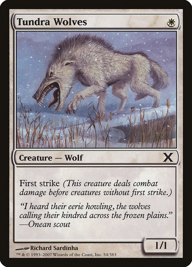 Tundra Wolves [Tenth Edition] | Galactic Gamez