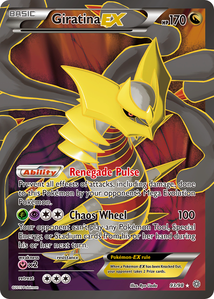 Giratina EX (93/98) [XY: Ancient Origins] | Galactic Gamez