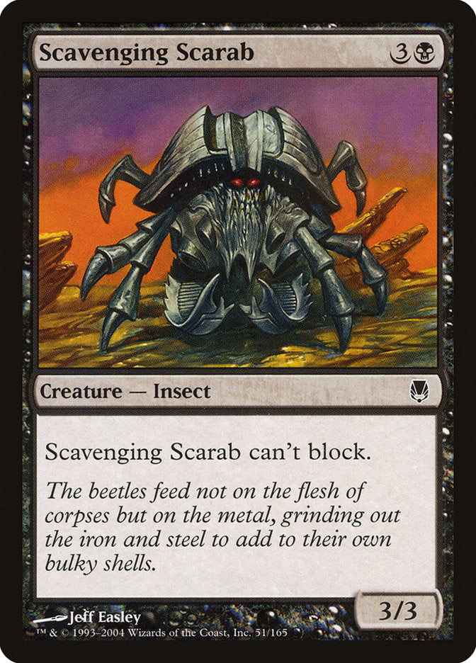 Scavenging Scarab [Darksteel] | Galactic Gamez
