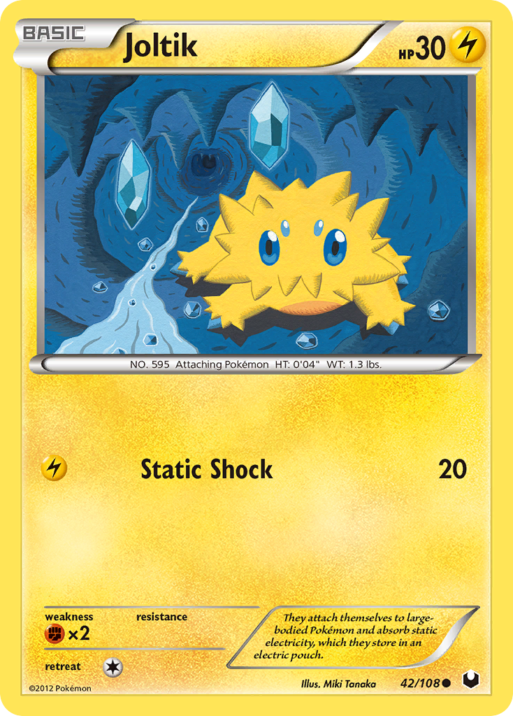 Joltik (42/108) [Black & White: Dark Explorers] | Galactic Gamez