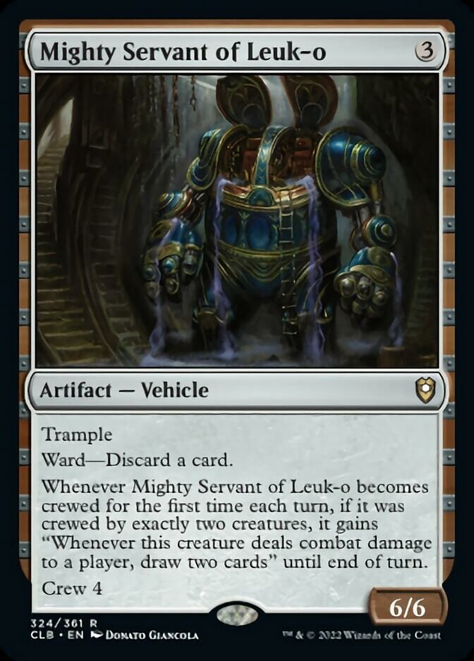Mighty Servant of Leuk-o [Commander Legends: Battle for Baldur's Gate] | Galactic Gamez