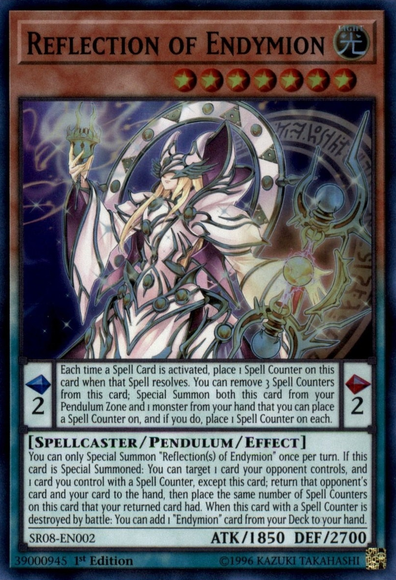 Reflection of Endymion [SR08-EN002] Super Rare | Galactic Gamez
