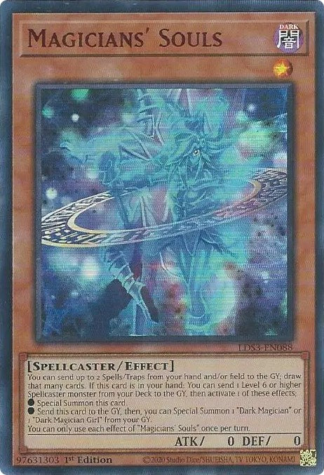 Magicians' Souls (Red) [LDS3-EN088] Ultra Rare | Galactic Gamez