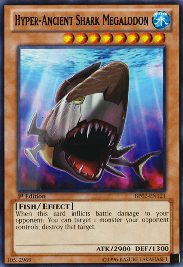 Hyper-Ancient Shark Megalodon [BP02-EN121] Rare | Galactic Gamez