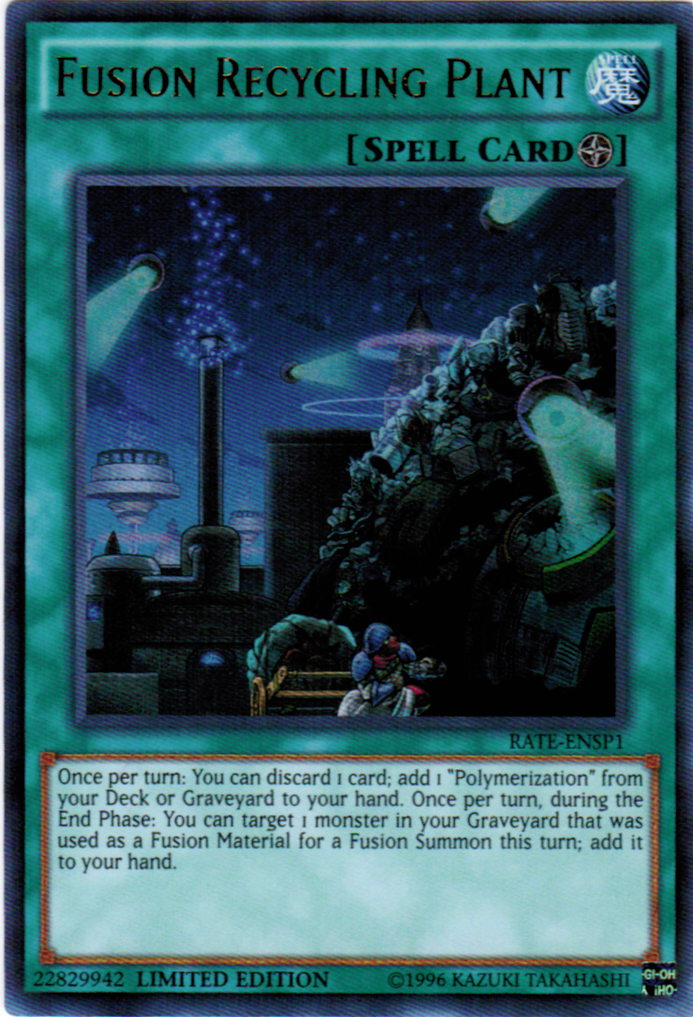 Fusion Recycling Plant (RATE-ENSP1) [RATE-ENSP1] Ultra Rare | Galactic Gamez