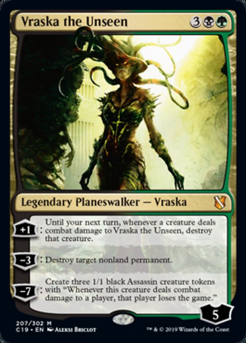 Vraska the Unseen [Commander 2019] | Galactic Gamez