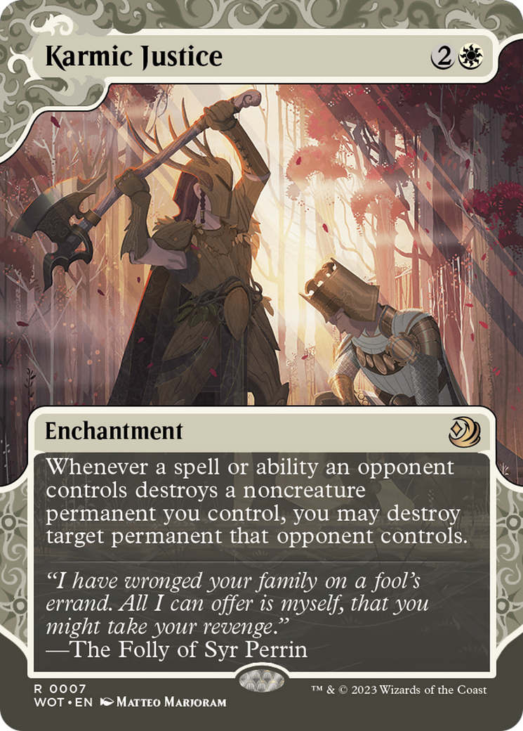 Karmic Justice [Wilds of Eldraine: Enchanting Tales] | Galactic Gamez