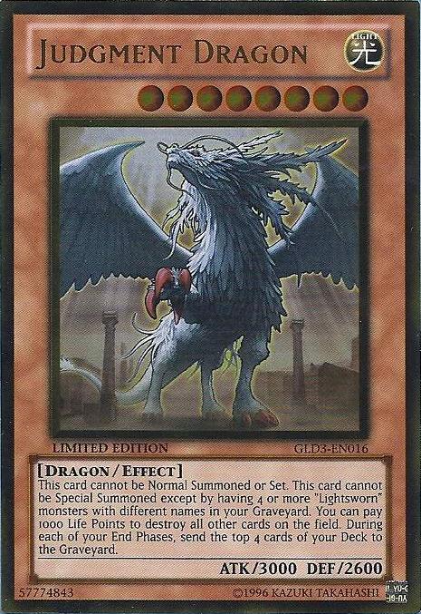 Judgment Dragon [GLD3-EN016] Gold Rare | Galactic Gamez