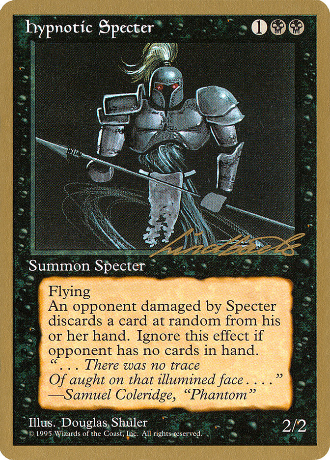 Hypnotic Specter (Leon Lindback) [Pro Tour Collector Set] | Galactic Gamez