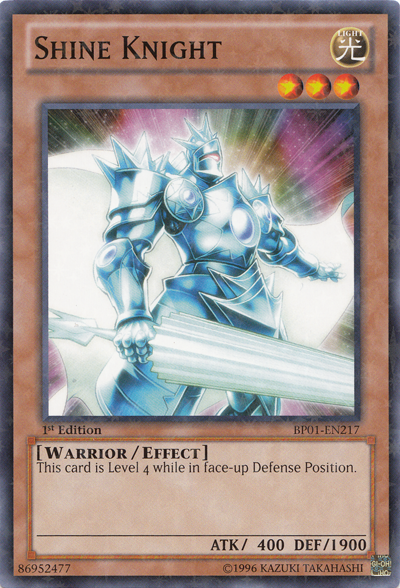 Shine Knight [BP01-EN217] Starfoil Rare | Galactic Gamez