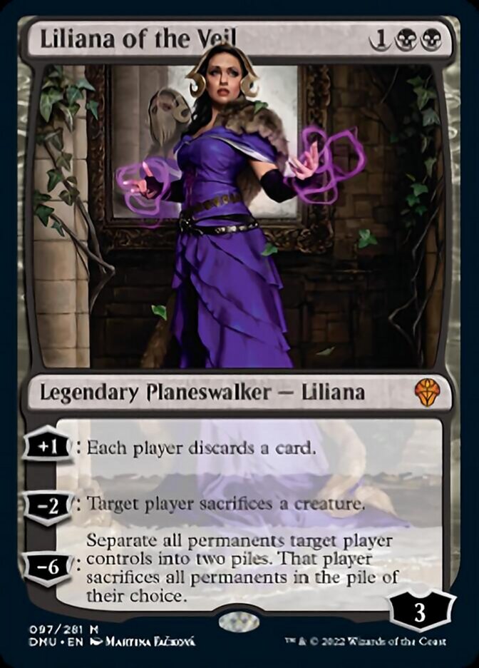 Liliana of the Veil [Dominaria United] | Galactic Gamez