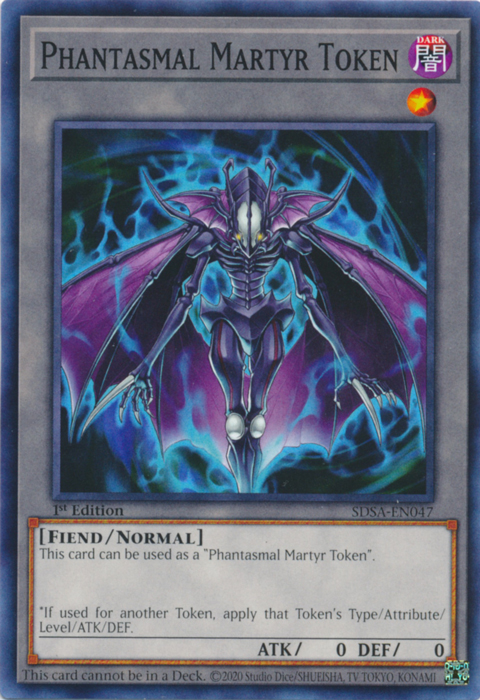 Phantasmal Martyr Token [SDSA-EN047] Common | Galactic Gamez