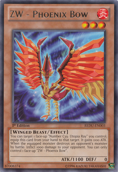 ZW - Phoenix Bow [REDU-EN003] Rare | Galactic Gamez