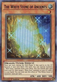 The White Stone of Ancients (Purple) [LDS2-EN013] Ultra Rare | Galactic Gamez