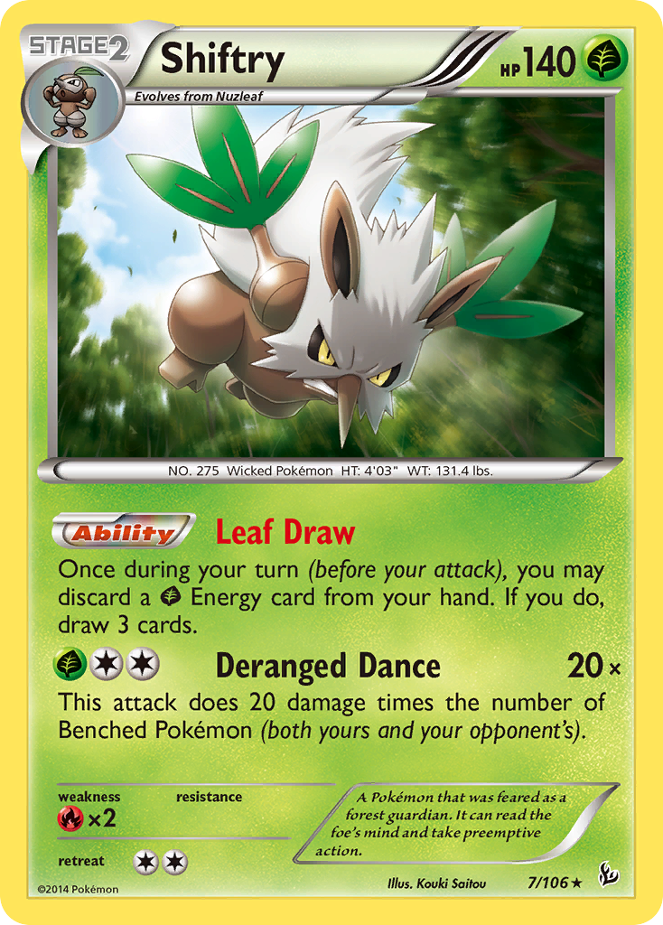 Shiftry (7/106) [XY: Flashfire] | Galactic Gamez