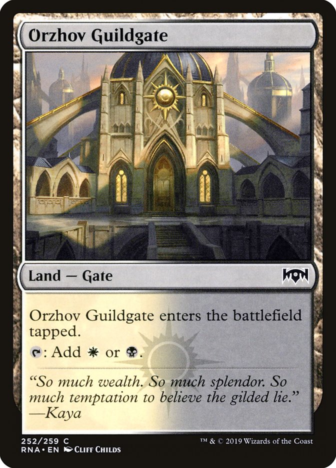 Orzhov Guildgate (252/259) [Ravnica Allegiance] | Galactic Gamez