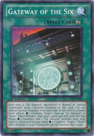 Gateway of the Six [LCGX-EN259] Common | Galactic Gamez