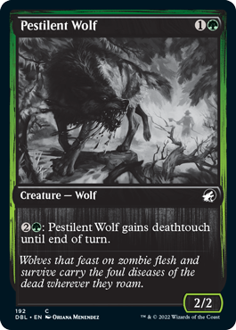 Pestilent Wolf [Innistrad: Double Feature] | Galactic Gamez