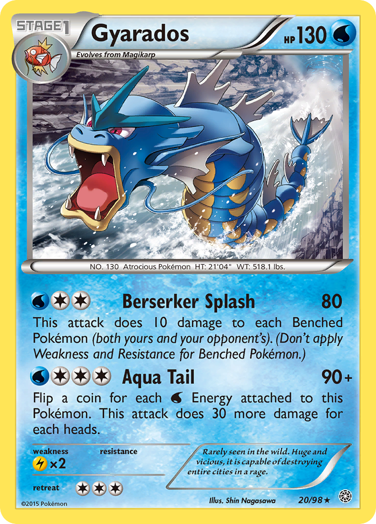 Gyarados (20/98) [XY: Ancient Origins] | Galactic Gamez