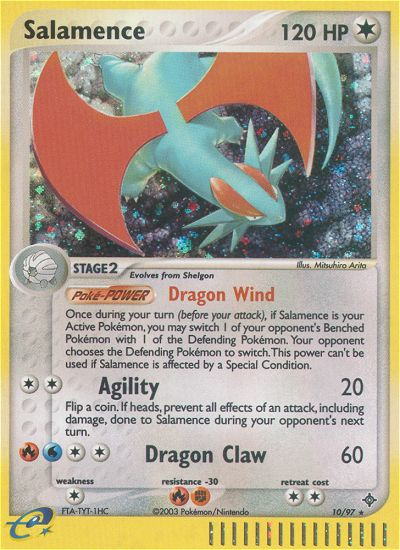 Salamence (10/97) [EX: Dragon] | Galactic Gamez