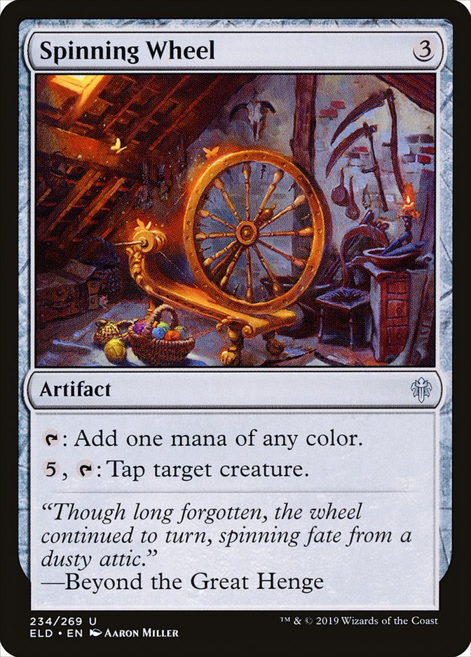 Spinning Wheel [Throne of Eldraine] | Galactic Gamez