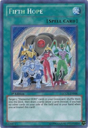 Fifth Hope [LCGX-EN098] Secret Rare | Galactic Gamez